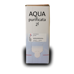 Aqua purificata Bag in Box 2l Fagron - II.jakost
