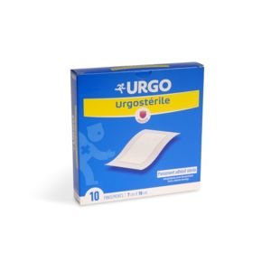 URGO URGOSTERILE Sterilní náplast 10cmx7cm 10ks - II. jakost