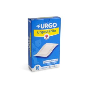 URGO URGOSTERILE Sterilní náplast 5.3cmx8cm 10ks