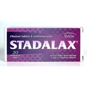 STADALAX 5MG obalené tablety 20