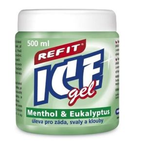 Refit Ice masážní gel s eukalyptem 500ml zelený - II. jakost