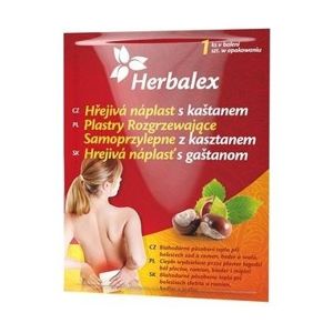Herbalex hřejivá náplast s kaštanem 1ks