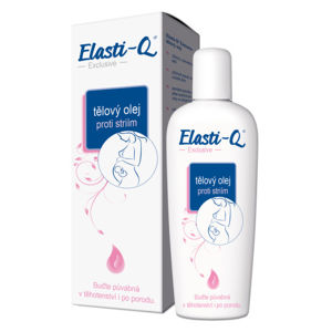 Elasti-Q Exclusive tělový olej proti striím 125ml - II. jakost