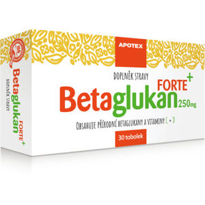 Betaglukan Forte+ 250mg tob.30 - II. jakost