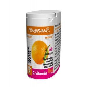 C-Vitamin 100mg - Pomeranč se sukralózou tbl.60 - II. jakost