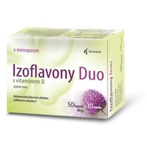 Izoflavony Duo s vitamínem D cps.50+10 navíc - II. jakost