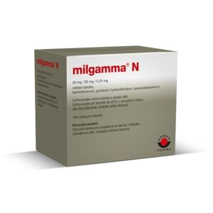 MILGAMMA N 40MG/90MG/0,25MG měkké tobolky 100 - balení 2 ks