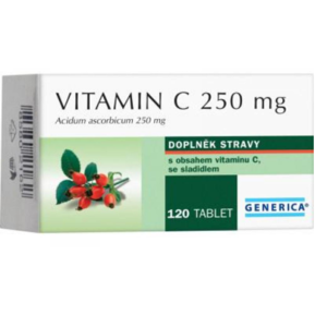 Vitamin C 250mg Generica tbl.120 - II. jakost