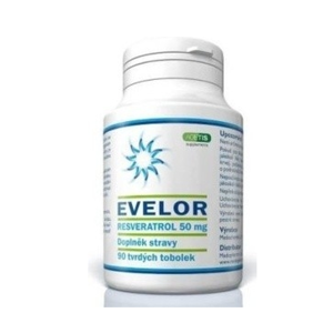 Evelor resveratrol 50 mg tob.90 - II. jakost
