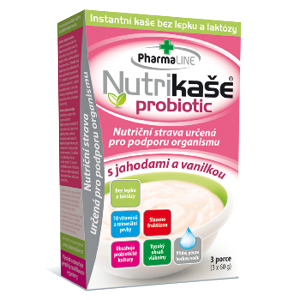 Nutrikaše probiotic s jah.a vanilkou 180g(3x60g) - II. jakost