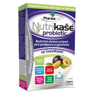 Nutrikaše probiotic se švestkami 180g (3x60g) - II. jakost