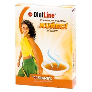 DietLine Vlákninová polévka s kuřecí příchutí 3ks - II. jakost