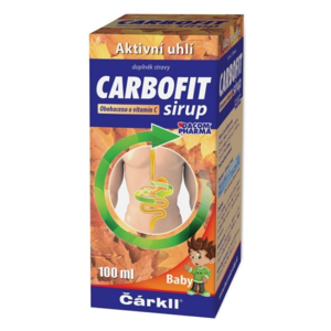 Carbofit sirup pro děti 100ml - II. jakost