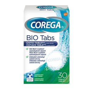 Corega Bio Tabs čisticí tablety 30ks - II. jakost