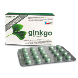 ginkgo COMFORT 60mg SR tbl.60 - II. jakost