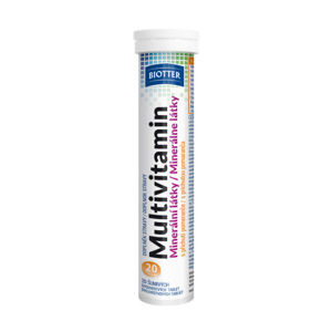 Biotter Multivitamín minerální látky 20 ks šumivých tablet