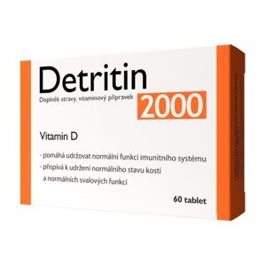 Detritin 2000 IU Vitamin D3 60 tablet - II. jakost