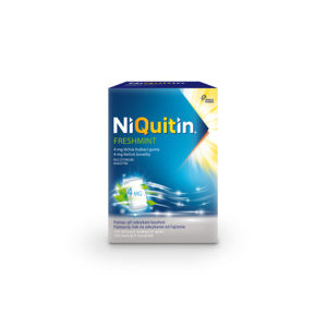NIQUITIN FRESHMINT 4MG léčivé žvýkačky 100