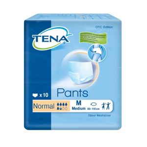 TENA Pants Normal Medium - Inkontinenční kalhotky (10ks) - II. jakost