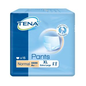 TENA Pants Normal XL - Inkontinenční kalhotky (15ks) - II. jakost