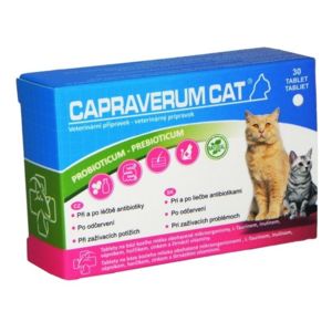 Capraverum Cat probioticum-prebioticum tbl.30 - II. jakost