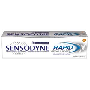 Sensodyne Rapid Whitening zubní pasta 75ml - balení 2 ks