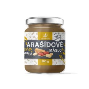 Allnature Arašídové máslo jemné 500 g - II. jakost
