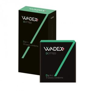 Kondom WADEX Dotted 3 ks (prezervativ) - II. jakost