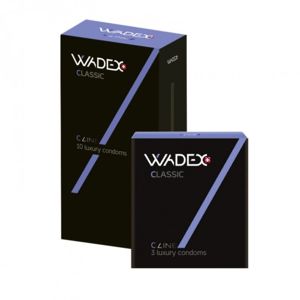 Kondom WADEX Classic (prezervativ) 3ks - II. jakost