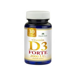 Vitamín D3 FORTE 2000 I.U.tbl.30 - II. jakost