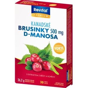 Revital Kanadské brusinky Forte 500 mg cps.30 - II. jakost
