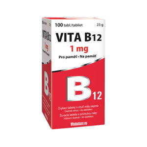 Vita B12 1mg tbl.100 - II. jakost