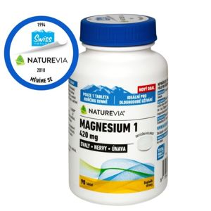 NatureVia Magnesium 1 420mg tbl.90 - II. jakost