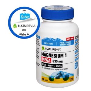NatureVia Magnesium 1 Mega 835mg tbl.90 - II. jakost
