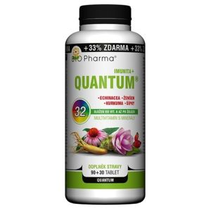 QUANTUM Imunita+ 32 složek tbl.90+30 BIO-Pharma