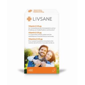 LIVSANE Vitamin D vysoká dávka 60ks - II. jakost