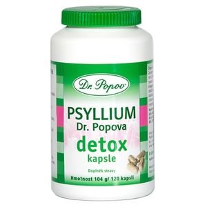 Dr.Popov Psyllium Detox cps.120 - II. jakost