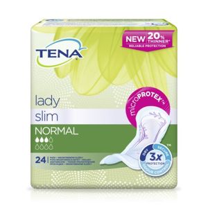 TENA Lady Slim Normal - Inkontinenční vložky (24ks) - II. jakost