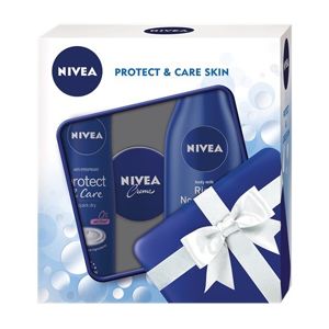 NIVEA set ženy Sprej AP P&C +Body Milk +NIVEA krém