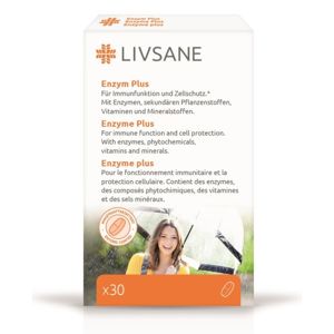 LIVSANE Enzymy + Vitaminy + Minerály tablety 30ks - II. jakost