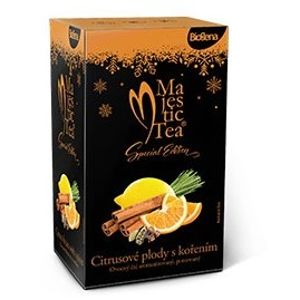 Čaj Majestic Tea Citrusové plody s kořením 20x2.4g - II.jakost