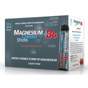 Magnesium Chelate+B6 cherry ampule 10x25ml - II. jakost