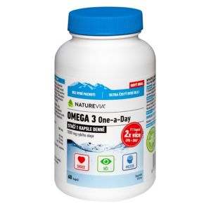NatureVia Omega 3 One a Day cps.60 - II. jakost