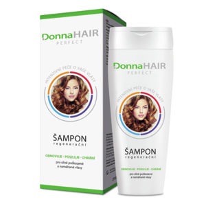 DonnaHAIR PERFECT regenerační šampon 200 ml - II. jakost