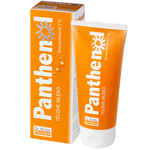 Panthenol tělové mléko 7% 200ml Dr.Müller - II. jakost