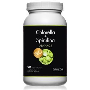 ADVANCE Chlorella + Spirulina BIO tbl.1000 - II. jakost