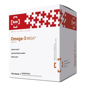 BLESK Omega-3 MEGA tob.180 - II. jakost