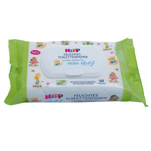 HiPP BABYSANFT Vlhčený toaletní papír 50ks - II. jakost