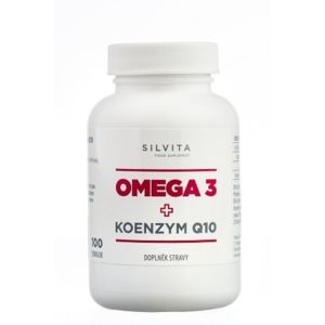 SILVITA Omega 3 + koenzym Q10 100 tobolek