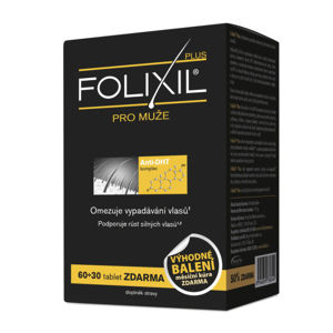 Folixil Plus pro muže tbl.60+30 ZDARMA - II. jakost